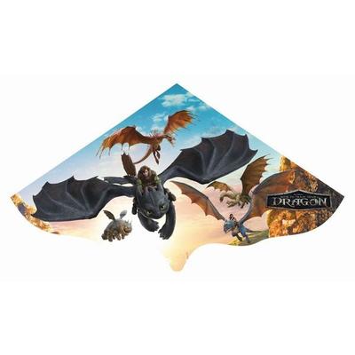 Paul Günther 1212 - Dragons, Einleiner-Drachen, Folie, 115x63cm