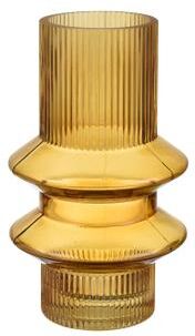 Elk Studio Elk Home Cenon Yellow Finish Glass 5 Inch Wide Vase