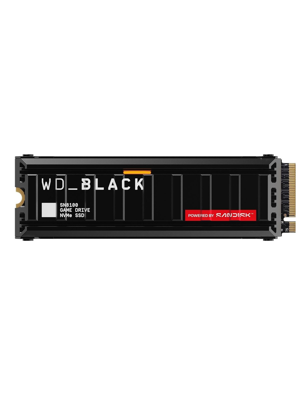SANDISK WD Black SN8100 SSD - 4TB - M.2 2280 - PCIe 5.0 - Mit Kühlkörper