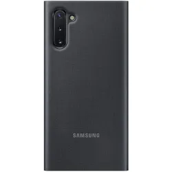 Samsung LED View Cover (Samsung Galaxy Note 10), Smartphone Hülle, Schwarz