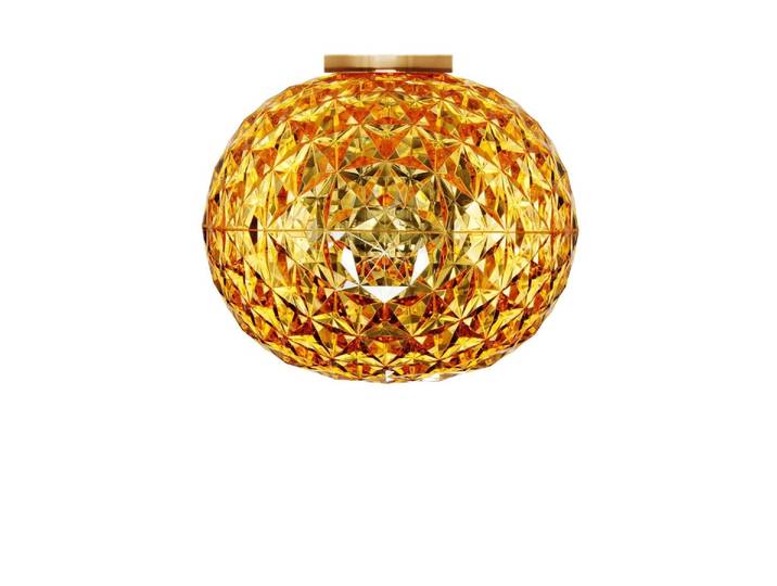 KARTELL lampe murale applique ou au plafond PLANET (Ambre - Technopolymère thermoplastique coloré dans la masse)