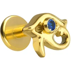 Titan Labret mit Innengewinde AUGE DES HORUS