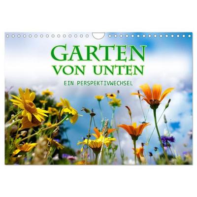 Garten von unten. Ein Perspektivwechsel (Wandkalender 2027 DIN A4 quer), CALVENDO Monatskalender