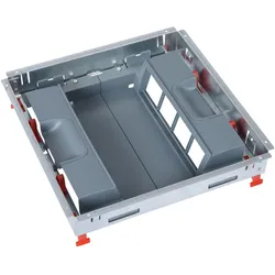 Legrand 088025 Gerätebox mit Teppichrand 16 Module vertikal