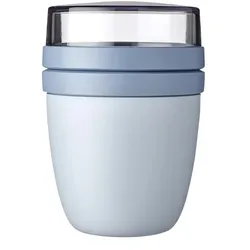 Mepal Lunchpot "To Go"  Ellipse , grün , Kunststoff , Maße (cm): H: 12,8  Ø: 9.1