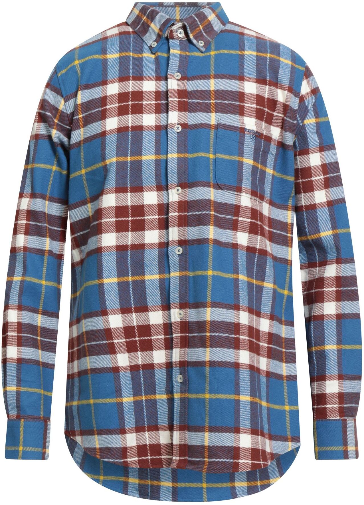 Barbour Camisa Hombre Azul S Hombre