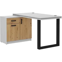 SCHREIBTISCH MALTESA 138x67x78,1 cm Bürotisch Computertisch, Grau
