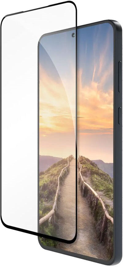 dbramante1928 Samsung Galaxy A57 Eco-Shield Skærmfilm - Gennemsigtig / Sort Kant