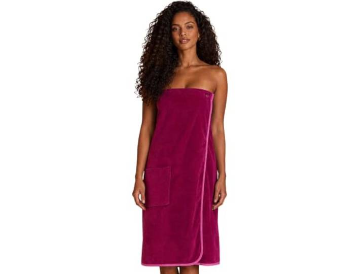 Morgenstern Badlaken Dames I Sauna I Spa I Velours I 100% Katoen I Zak I Fuchsia