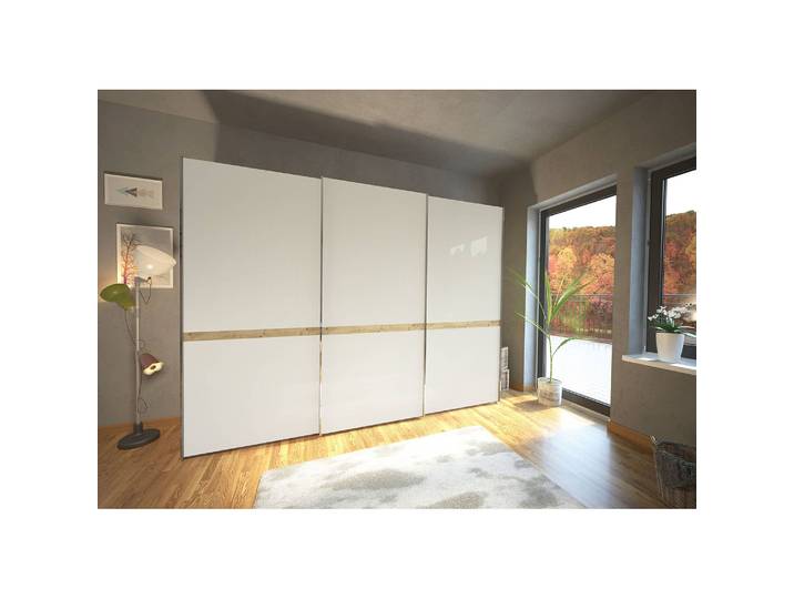 Schwebetürenschrank Barcelona I 280 x 217cm Braun