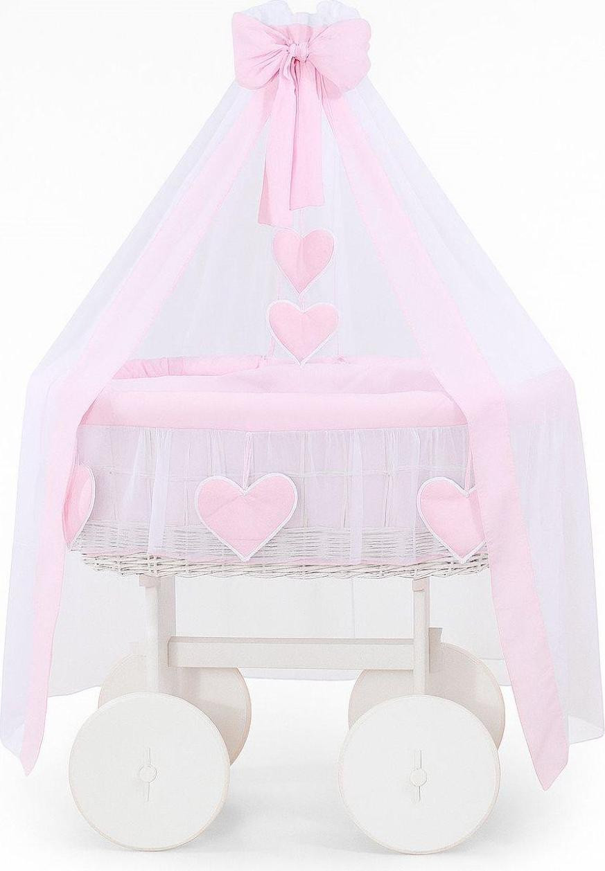 BellaFurn Amelie Wicker Couveuse Handgeweven Babybed