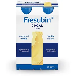 Fresubin 2 kcal Vanille hochkalorische Trinknahrung 4X200 ml