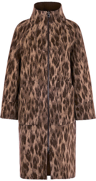 Marc CAIN Wende Wollmantel braun   38 38