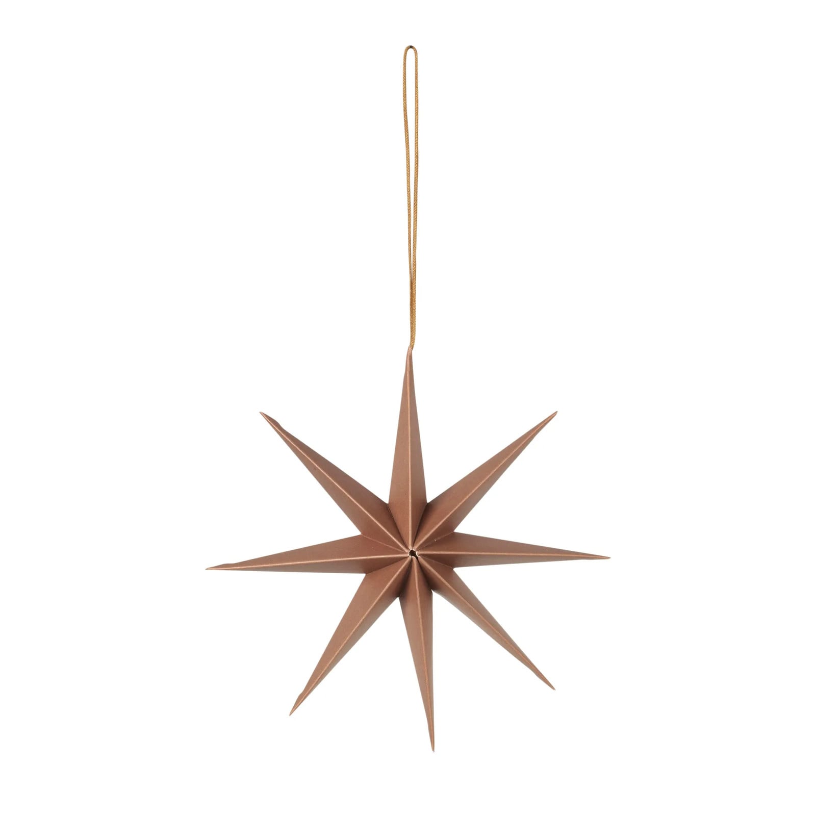 Broste Copenhagen Star papieren ster Indian tan Ø15 cm
