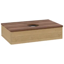 Villeroy & Boch Antao Waschtischunterschrank 800x190x500mm L08012HN mit Beleuchtung FK/AP: HN/2