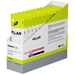 PILLAR PERFORMANCE Energiegel 30 Citrus 50g | 12 Beutel Box