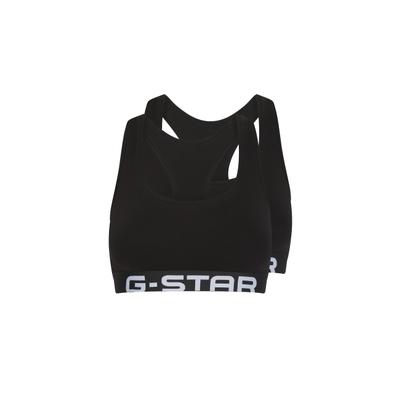 Funktionsunterhose G-STAR "G-STAR DOLOMITE", Damen, Gr. M, schwarz, 95% Baumwolle, 5% Elasthan, Unterhosen Funktionsunterhose