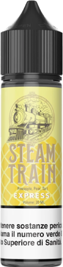 Steam Train Express Liquido Shot 20ml Ananas Pera