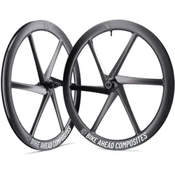 BIKE AHEAD COMPOSITES Laufradsatz 28" Biturbo Gravel AERO Center Lock