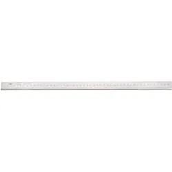 Forum Professional Solutions, Lineal, Helios Preisser 452201 Arbeitsmassstab DIN866/B aus Edelstahl, 500 mm (50 cm, Stahl)