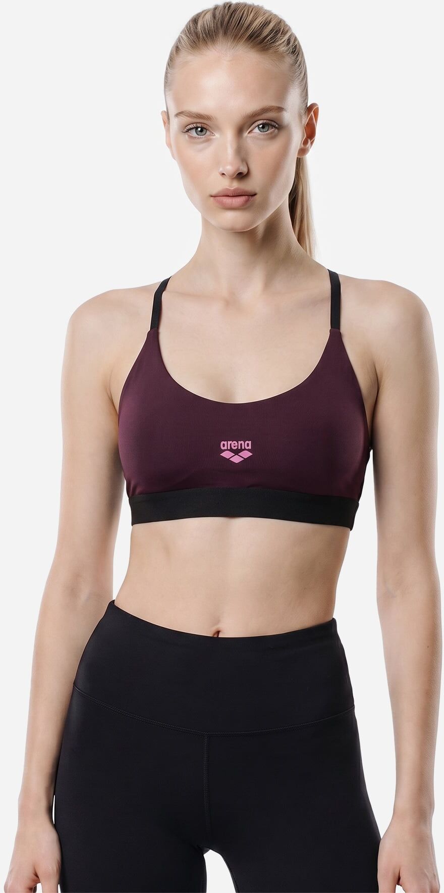 Arena Essential Move W - Bra Training - Donna - Rosso XS