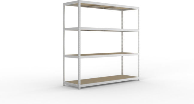 Meta Set SPEED-RACK Zusatzfachebene + Weitspannregal SPEED RACK2500x800x1970 + Weitspannregal SPEED RACK2500x800x2470 + Weitspannregal SPEED RACK2500x800x2970 + Zubehör Päckchen Verdübelungsset + 4 Stück Profilverbinder verzinkt