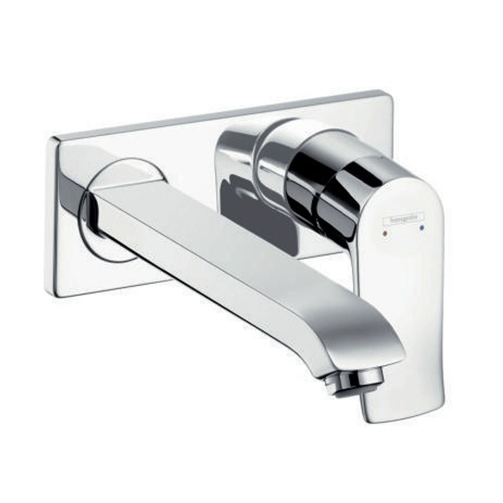 Hansgrohe Metris Waschtischmischer Unterputz Fertigset Chrom langer Auslauf