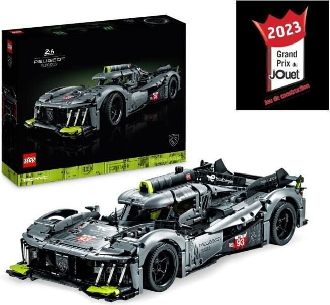 LEGO Technic 42156 Peugeot 9x8 24H Le Mans Hybride Hyperauto Raceauto Model