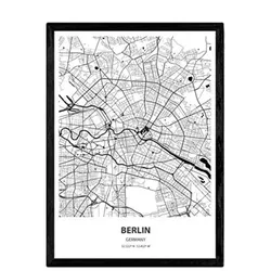 POSTER Berlin - Deutschland A3 Rahmenlos