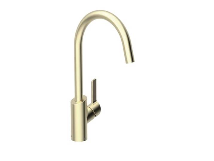 Maple Easyfit Mono Spültischarmatur Wasserhahn, gebürstetes Messing