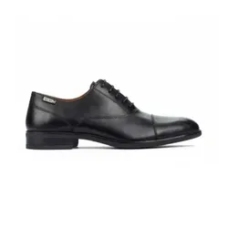 Pikolinos für Herren. M7J-4184 Lederschuhe Bristol M7J schwarz (40), Wohnung, Schnürsenkel, Lässig