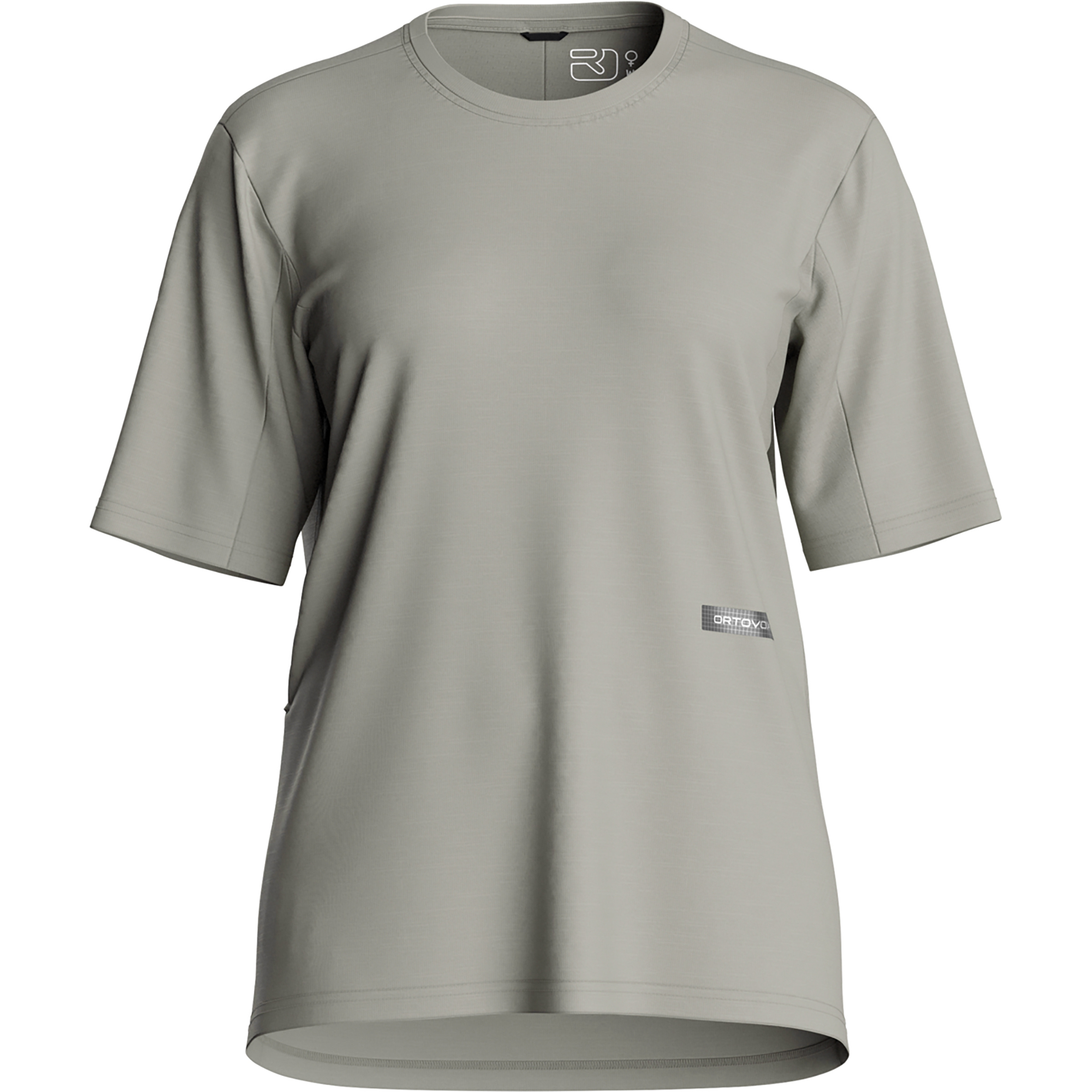 Ortovox Sequence Free Damen T-Shirts grau Größe XL Mountainbike Hautfreundlich Merinowolle | Lyocell (Tencel)