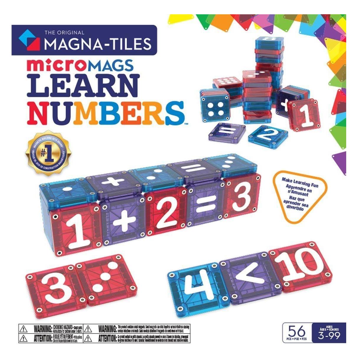 Magna-Tiles Learn Numbers 56 pcs (90464)