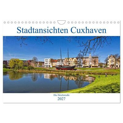 Stadtansichten Cuxhaven (Wandkalender 2027 DIN A4 quer), CALVENDO Monatskalender