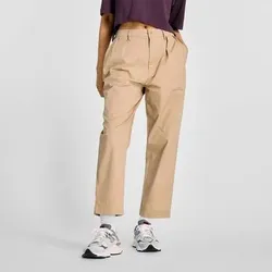 NEW BALANCE Damen Hose Boylston Twill Tapered Pant, Größe M in Grau 43536