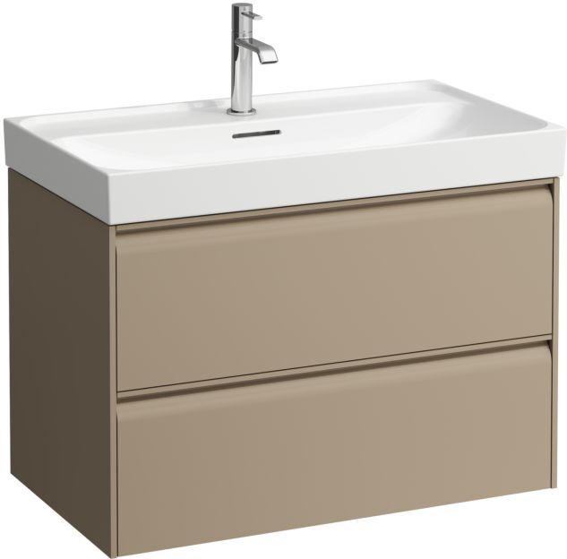 Laufen Meda Waschtischunterschrank H4216120114651 78,4x51,5x44,8cm, 2 Schubladen, cappucino