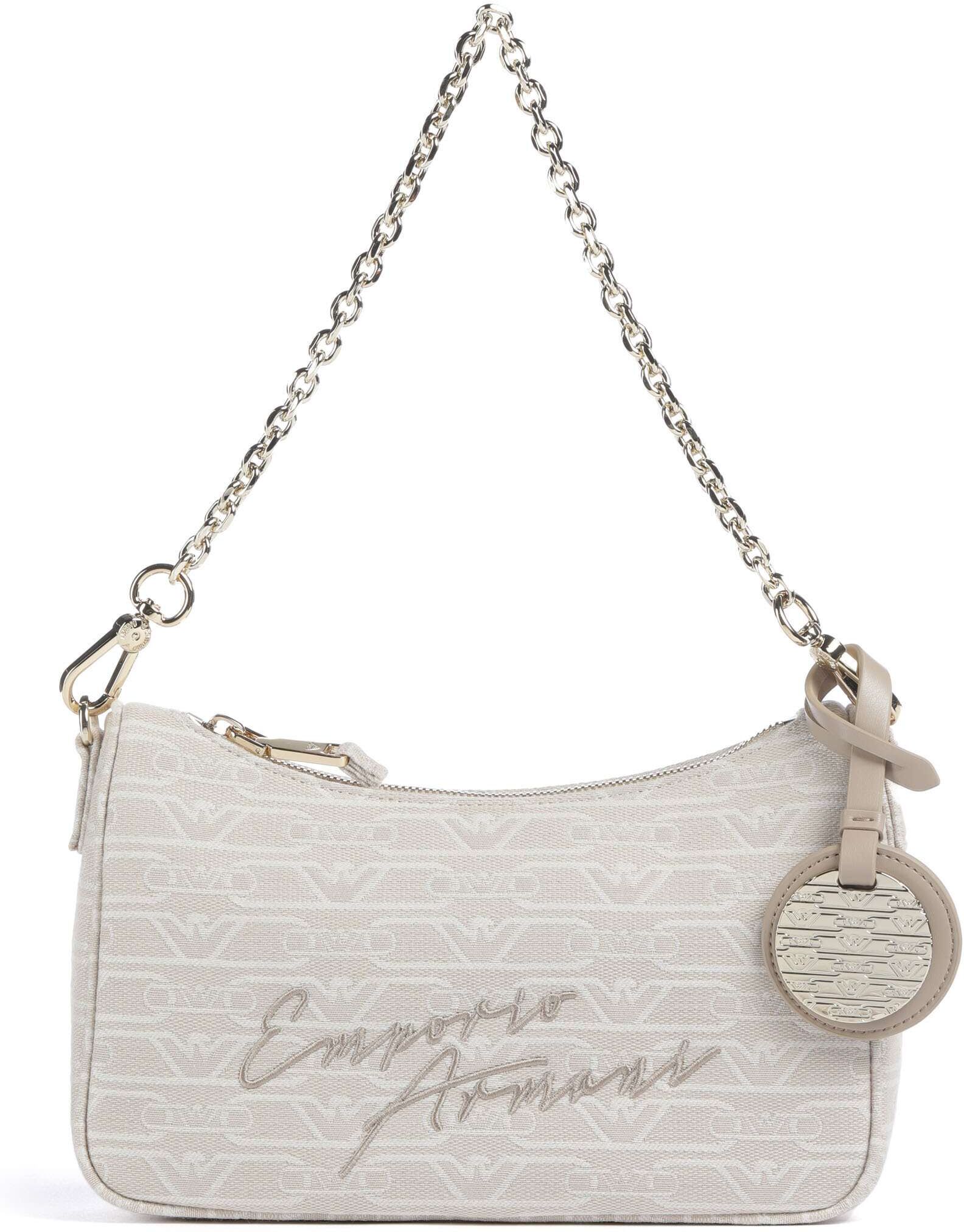 Giorgio Armani Emporio Armani Lilly Schultertasche, beige
