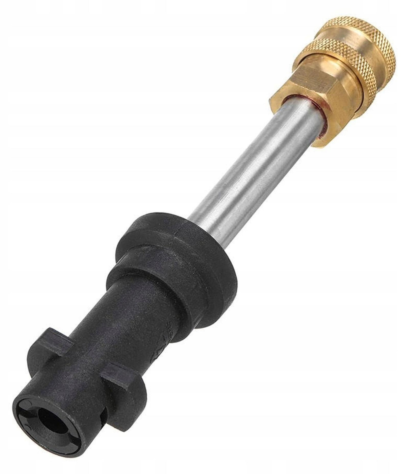 ROSFIX Hogedruklans Vervanging M22x1,5 Bayonet 1/4" Snelkoppeling Messing 2000 PSI Compatibel met Kärcher K2–K7
