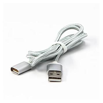 RED Kabel USB Fighter USB-A - Magnetisch 1 m Silber (1 m, USB 2.0) (8590274592629)