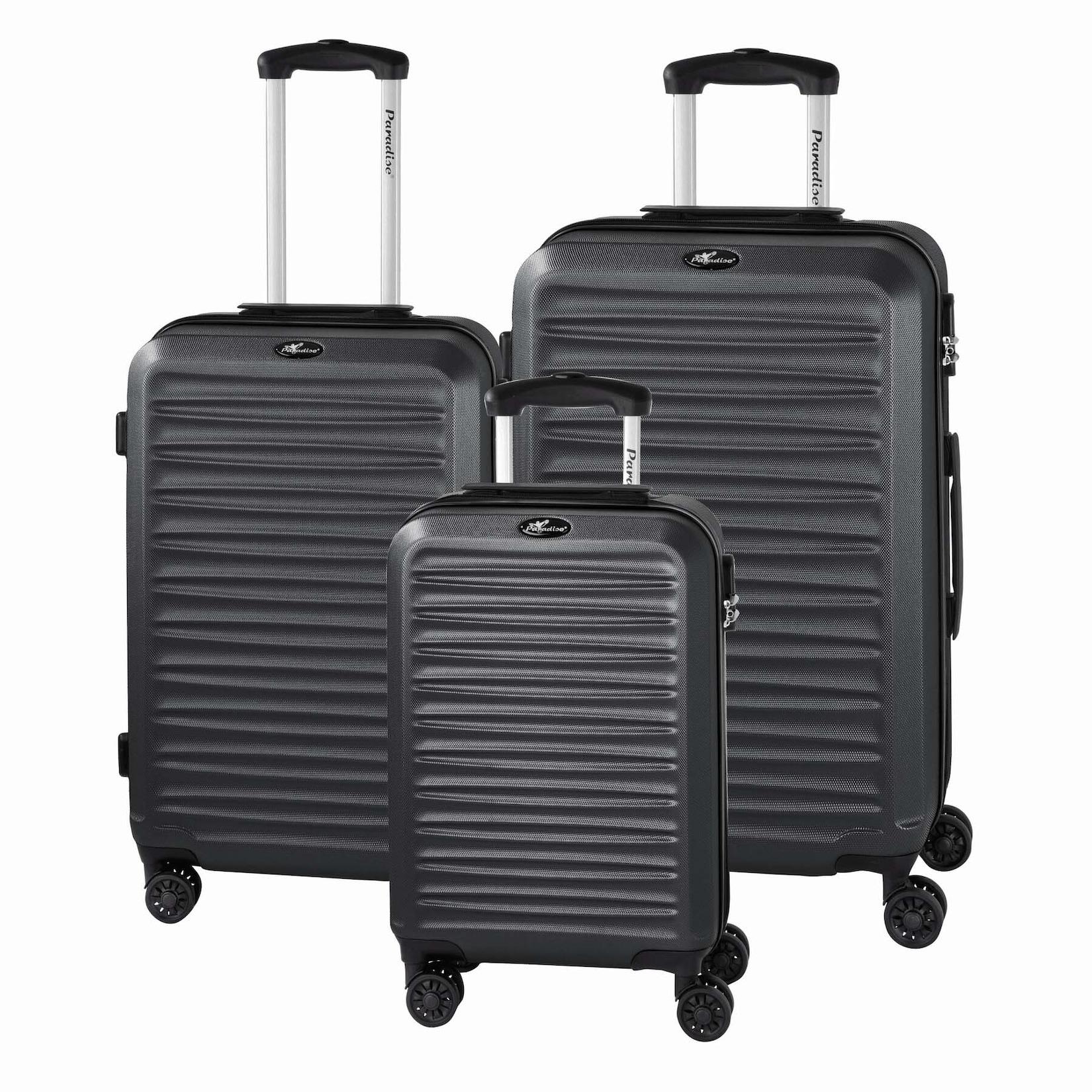 3-tlg. Trolley-Set "Havanna 2.0", schwarz