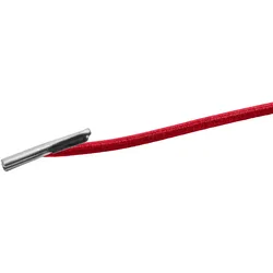 100 Gummizugschnüre mit 2 Splinten rot | 310 mm, Kunststoff, Kautschuk