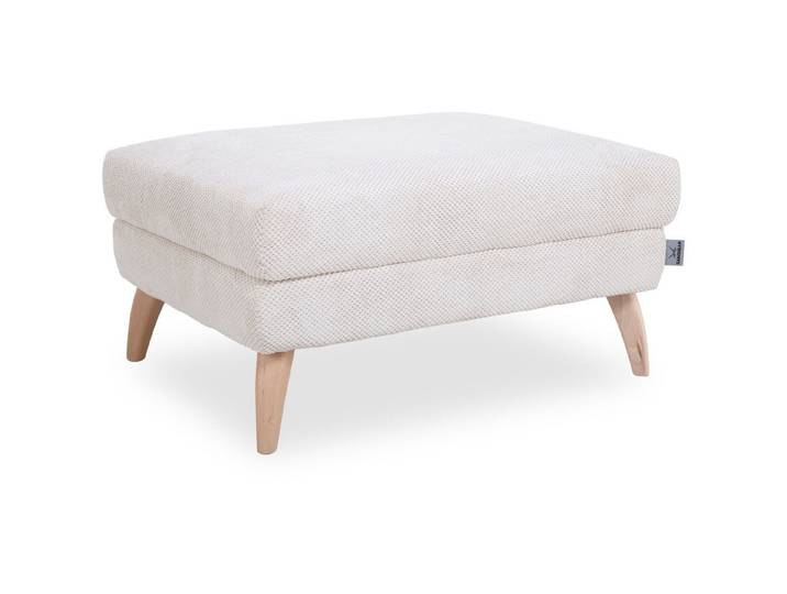 SANSIBAR LIVING Sitzhocker Hocker SANSIBAR FÜNEN BHT 95x47x70 cm beige