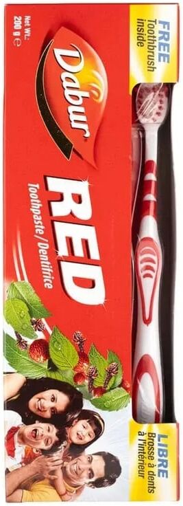 Ayurveda Dentifrício Vermelho 200 ml