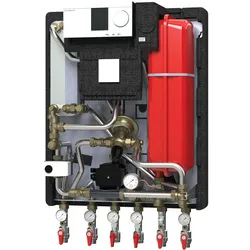 Danfoss Hausstation VXe Solo HWP, 2 HE:30kW, ECL310/A337