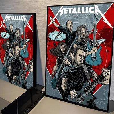 Uplift Treasures Metallica Classic Band Wall Poster 9 10x15cm No Frame