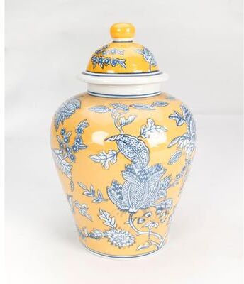 Orchard Creek Designs "Farber 10"" Porcelain Jar"