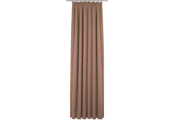 Vorhang ADAM Uni Collection , braun, B:142cm H:215cm, Baumwolle (Bio-Baumwolle), Gardinen, Vorhang, aus 100% Bio-Baumwolle, Vorhang nach Wunschmass