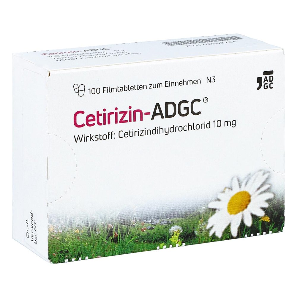 Zentiva Pharma GmbH Cetirizin-ADGC® 02663704