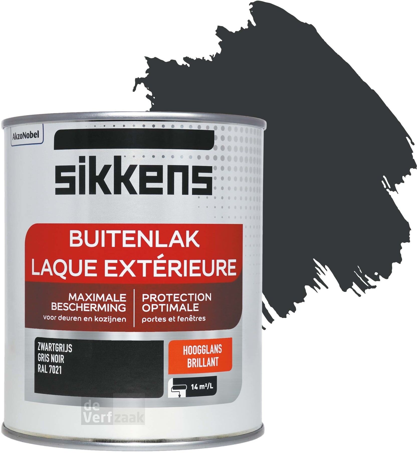 Sikkens Buitenlak Hoogglans - RAL 7021