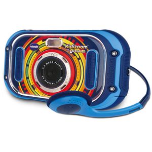 vtech KidiZoom Touch 5.0 Kinderkamera, blau, ab 5 Jahre, 5 MP, 480p, 3,5'' Display, 256 MB Speicher intern